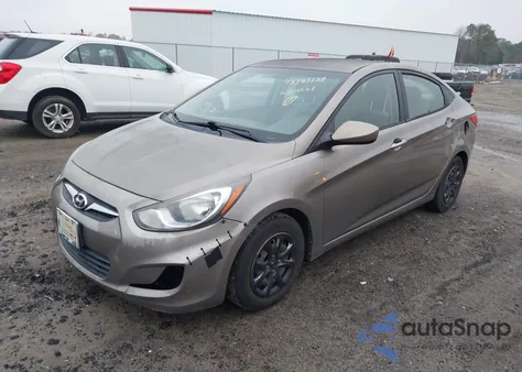 2014 Hyundai Accent Gls z USA, uszkodzony, nr VIN KMHCT4AE7EU690234